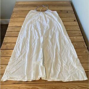 NWT $98 Madewell Sleeveless Dress Size Medium Women’s White